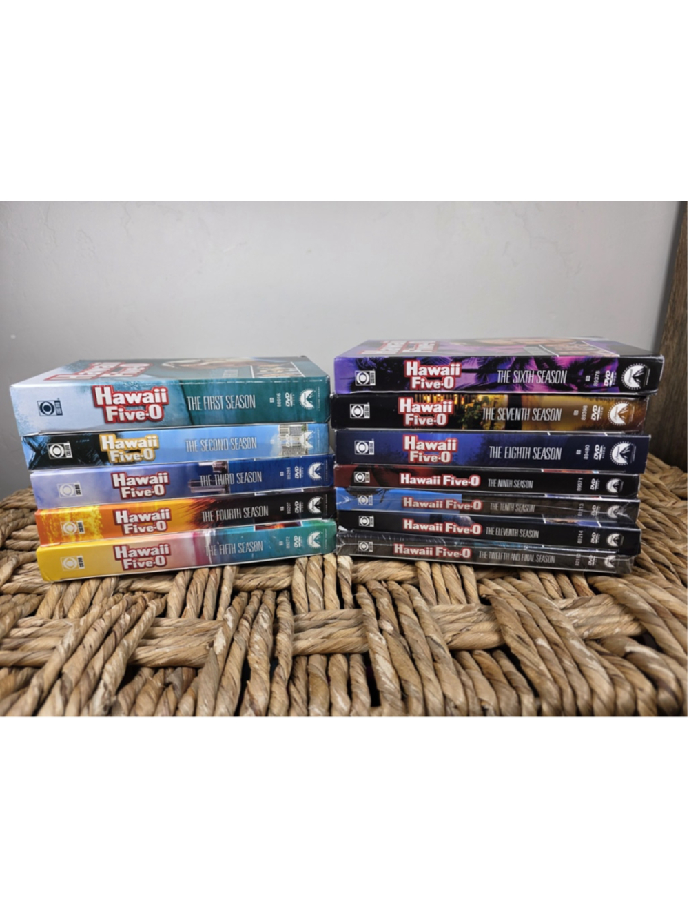 Hawaii Five-O DVD Complete Series Seasons 1-12 Jack Lord CBS Original 1968-80